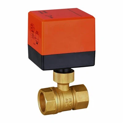 Elektryczny zawór kulowy trzy-dwuprzewodowy-sterujący